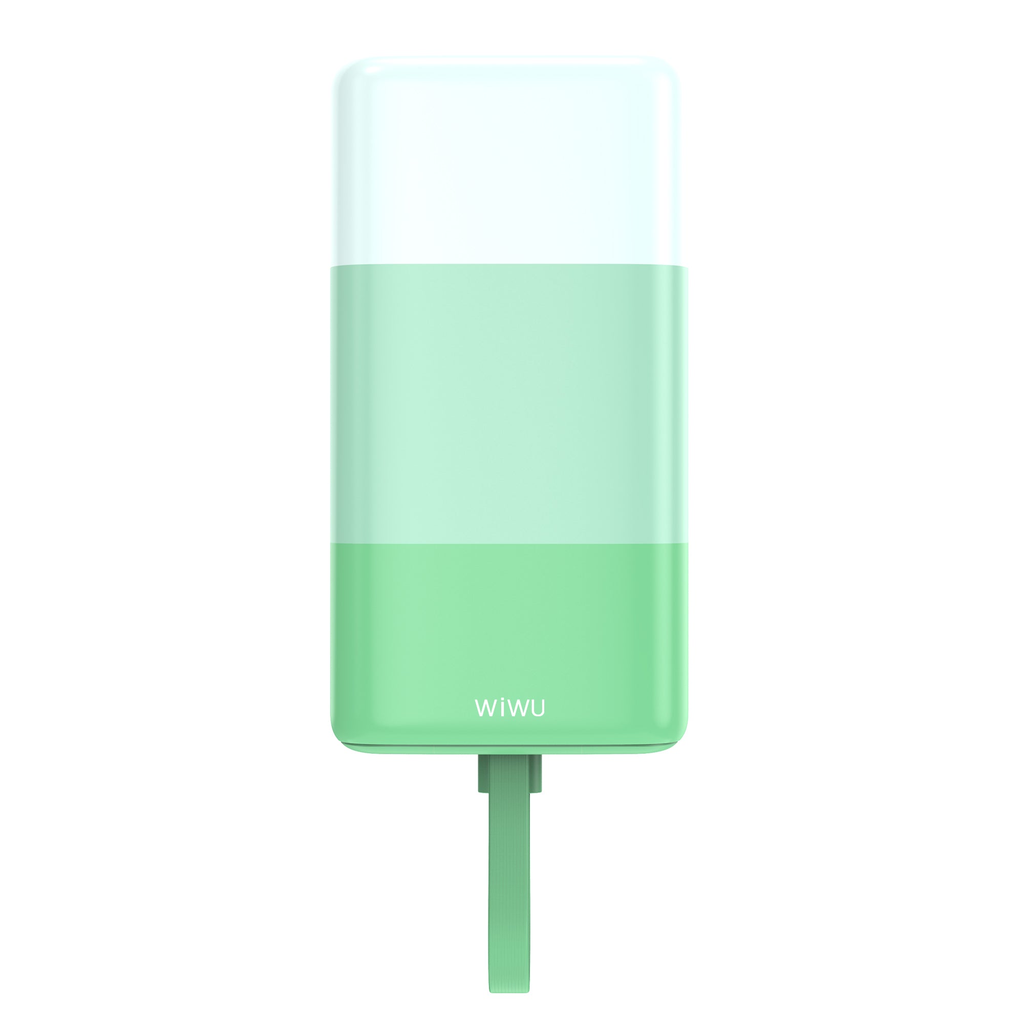 WIWU Wi-P015 10000mAh Candy Power Bank Portable Phone Battery Charger with Charging Cable WIWU Wi-P015 10000mAh Candy Power Bank Portable Phone Battery Charger with Charging Cable